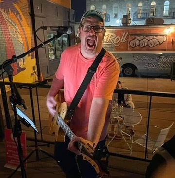Live music performance at Paddle Bar downtown Sandusky Ohio